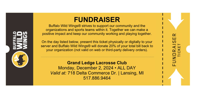 Buffalo Wild Wings Fundraiser